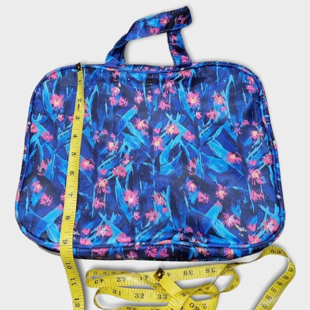 Taylor Brooke Tropical Blue Makeup Bag